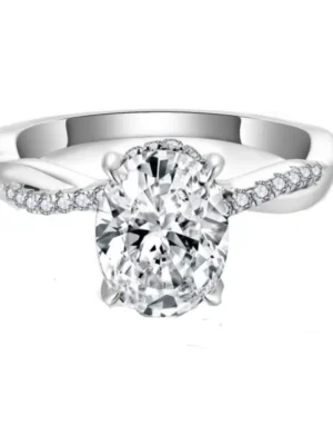 Stellar Bridal Bliss Moissanite Ring Set